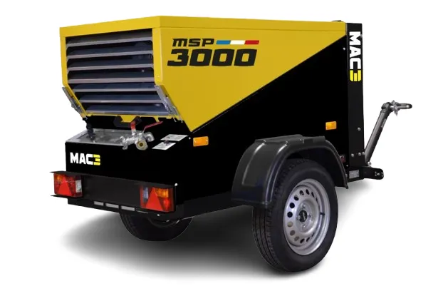 Vente de compresseur de chantier MSP3000 MAC3 CPH Industries Guadeloupe