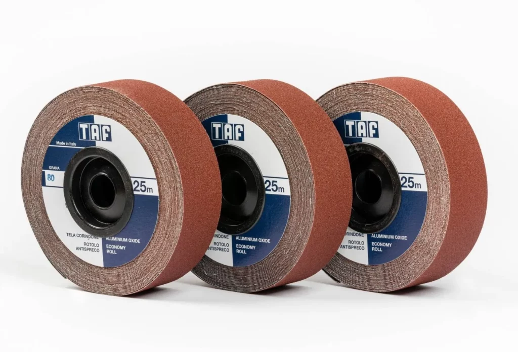 Rouleaux d'atelier abrasif TAF CPH Industries Guadeloupe
